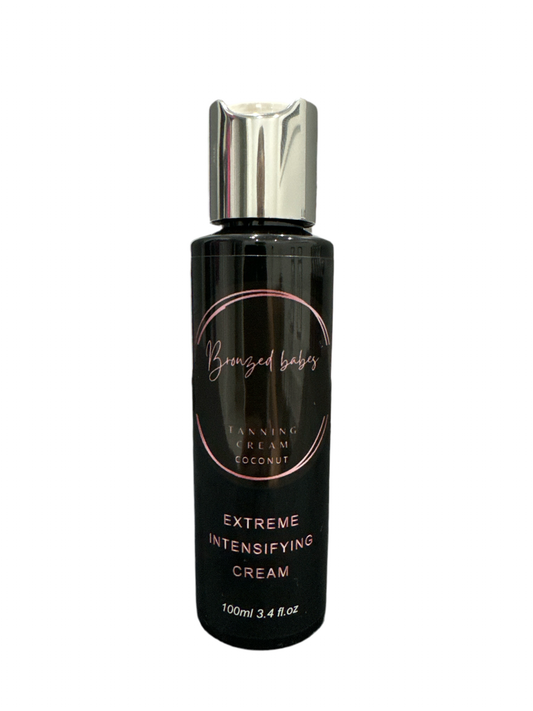 Intensifying Tanning cream